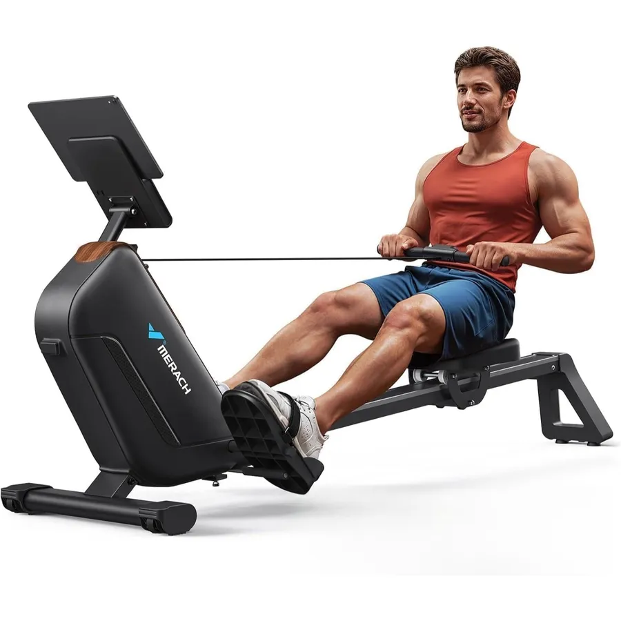 MERACH R15 - magnetic rower, 40 kg resistance