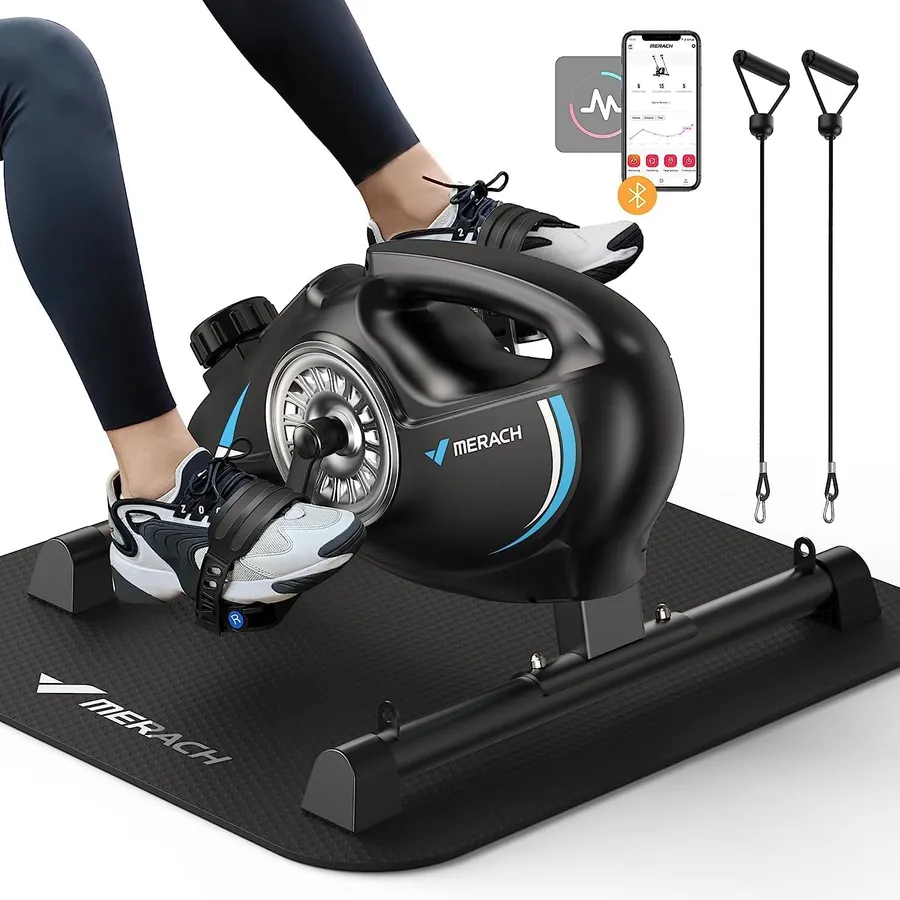 MERACH S04 - Pedaliera magnetica per braccia e gambe