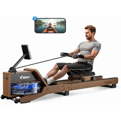 MERACH MR-R23 - Vogatore ad acqua pieghevole in legno